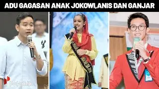 ANAK ANIS BASWEDAN HEBOHKAN PUBLIK! Begini Perbandingan Gaya Bicara Anak PRESIDEN/CAPRES 2024
