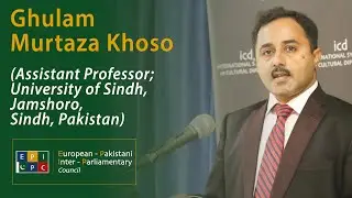 Ghulam Murtaza Khoso (Assistant Professor; University of Sindh, Jamshoro, Sindh, Pakistan)