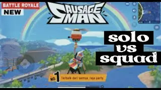 SAUSAGE MAN FUNNY GAMEPLAY SOLO VS SQUAD (BEST MOMENTS)
