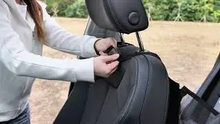 REEVAA Dog Car Seat Cover for Back Seat
