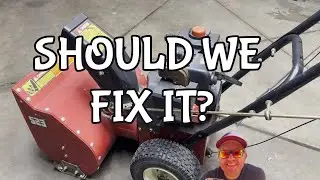 How To Make The Decision To Repair A Snow Blower