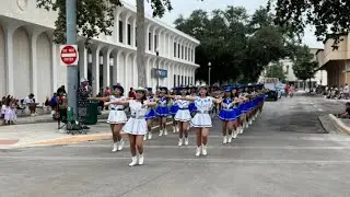 Queen City Belles marching at the 4th of July Parade. July 4th, 2025