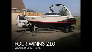 [SOLD] Used 2016 Four Winns H210 Signature Series in Weatherford, Texas