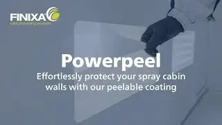 Protect and clean your spray booth with Powerpeel