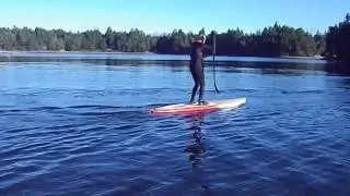 SUP on Vancouver Island November 2015