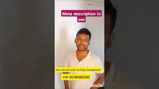Meta Description in SEO in Tamil in 2025 | SEO Tips & Digital Marketing Tamil Guide