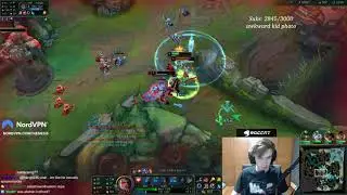 NEMESIS WITH THE INSANE KAYLE OUTPLAY IN KOREAN SOLOQ (2V1)
