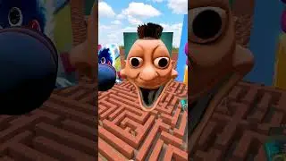 GUESS ROBLOX HUNGRY WORM 2D vs 3D Big City  in Garry's Mod