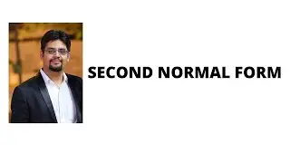 122. second normal form