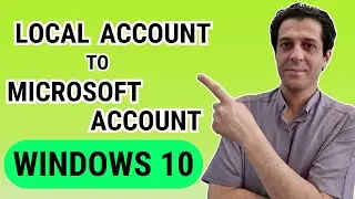 Как изменить локальную учетную запись на учетную запись Microsoft в Windows 10