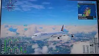 Microsoft Flight Simulator - Taipei, Taiwan to Manila, Philippines (A340 Philippines)