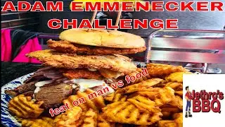 WORLD FAMOUS ADAM EMENECKER CHALLENGE as seen on Man Vs Food
