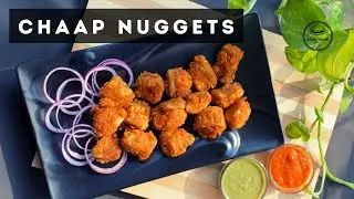 Chaap Nuggets | Kurkure Chaap Recipe | Easy KFC Soya Chaap Recipe | KFC Nuggets | Lakshay Singhal