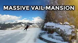 We Stayed At A Massive Ski Mansion In Vail