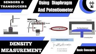 Density Measurement | Using Diaphragm And Potentiometer | Sensors And Transducers