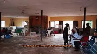 EKWUOMA KINGDOM CELEBRATES (OGBANIGBE) NEW YAM  FESTIVAL.