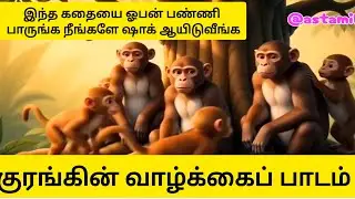 ஒற்றுமை இல்லன்னா என்ன நடக்கும் ராமு காட்டிய குரங்கு கதை #tamil #story #monkey #viralvideo #trending 