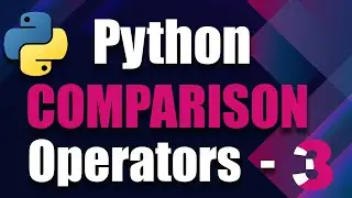 Comparison Operator in Python | Coding Genius Zone