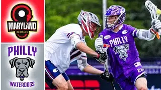 Maryland Whipsnakes vs. Philadelphia Waterdogs | PLL Week 8 | 2025 Premier Lacrosse League