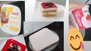 Learn to make No-Bake creamcheesecake bark/strawberrycheesecakewithout creamcheese#cheesecake#viral