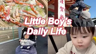 【VLOG】1歳1ヶ月家族と過ごすお正月🍊親戚の集まり/初売り