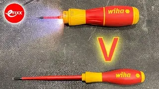 Wiha SpeedE 2 electric screwdriver vs regular screwdriver #shorts