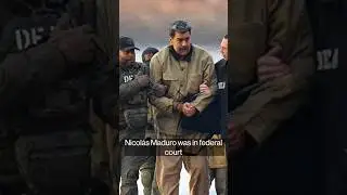 Maduro Declares &lsquo;I Am Innocent&rsquo; in First US Court Appearance