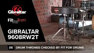 Gibraltar 9608RW2T Drum Throne gepr&uuml;ft von FIT FOR DRUMS (German)