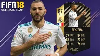 IF BENZEMA REVIEW (87) | FIFA 18