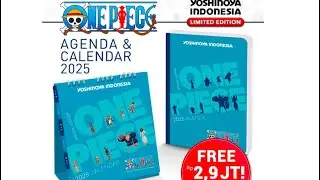 AGENDA & KALENDER YOSHINOYA FREE VOUCHER SENILAI 2,9JT | PAYMENT VIA BANK SAQU DAPAT 25% CASHBACK