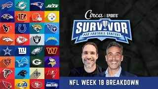 Circa Survivor NFL Week 18 Breakdown