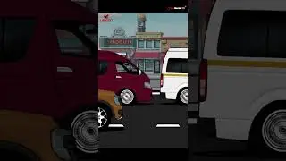Toyota Quantum Crashes Into Toyota Tazz |#TaxiDoctor #CarAnimation