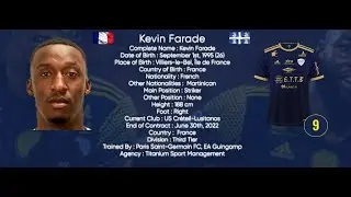 Kevin Farade | Striker 95' 🇨🇵🇲🇶