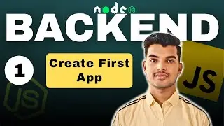 First Backend App in Node.js with Express | Beginner BACKEND Tutorial