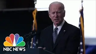 Biden Continues Infrastructure Push As Democratic Candidates Focus Elsewhere