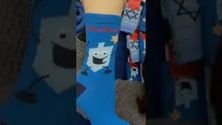 Dreidel Socks for Hanukkah best socks on Amazon Gifts for her
