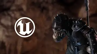 Preview - Game-Ready 3D Character - sd Toothy Monster Warrior