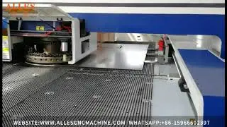 AL SE3510 Servo Type CNC Turret Punching Machine