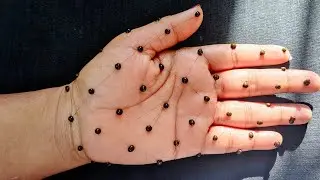 Simple Mehndi Design for Hands | Step by Step#mehndi #henna #trending 