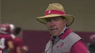 Watch Alabama practice footage | Bryce Young, Jalyn Armour Davis, Paul Tyson, Brian Robinson