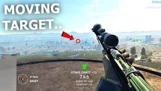 My LONGEST Headshot in Battlefield 5 (moving target as well which is pretty cool and epic)