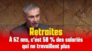Retraites : &agrave; 62 ans, c'est 58% des salari&eacute;s qui ne travaillent plus