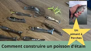 Pêche des perches : Comment fabriquer un leurre irrésistible #pêche #perche #perch #carnassier