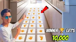 Hand & Feet Game Challenge। Winner Will get 10,000 the boys experiment