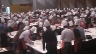 World's Biggest Cook-Up Cheeky Food Group - 550 delegates at Melbourne Convention Centre!