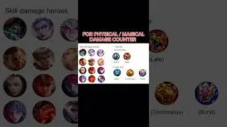 Best Counter Items for Physical & Magic Damage | Early & Late Game Guide | MLBB Tips & Tricks