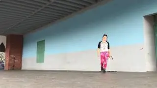 World Record for Distance in Acrobatic Archery