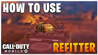 COD MOBILE! How to use New BR Class Refitter in CODM! Refitter is immortal! Immortal Class in CODM!