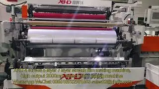 XHD stretch film making machine stretch wrap cling film making machine 2000mm stretch film machine