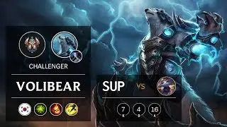 Volibear Support vs Yuumi - KR Challenger Patch 9.13